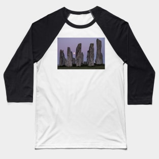 Woman in the stones and moon Baseball T-Shirt